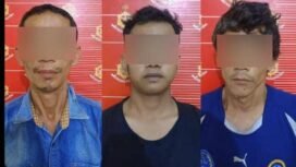 3 pelaku pencurian spare part eskavator yang terparkir dibekuk polisi,