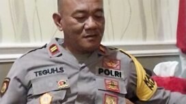 Kapolsek Nunukan Kota, Iptu Teguh Santoso,