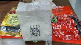 Barang bukti 1 kg sabu yang diamankan dari warga Tarakan. Polisi mengamankan pelaku di perbatasan Sei Melayu - Sebatik, dan masih melakukan pengembangan perkara,