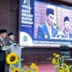 Penyampaian pidato Bupati dan Wakil Bupati Nunukan, Irwan Sabri - Hermanus, di sidang Paripurna, Rabu (5/3/2025).