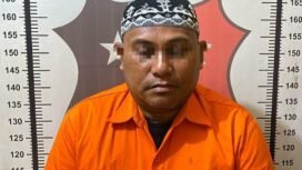 Karyawan Dealer Mobil Daihatsu Nunukan, MUH, diamankan Polisi karena menganiaya rekan kerjanya menggunakan kursi, hingga masuk IGD RSUD Nunukan,