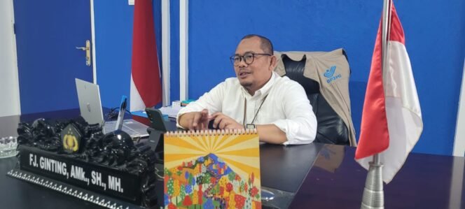 
					Kepala Badan Pelindungan Pekerja Migran Indonesia (BP2MI) Nunukan, Kombes Pol. F.J Ginting,