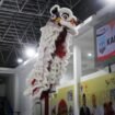 Barongsai Kaltara yang berhasil menyabet Emas pada PON XXI,
