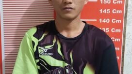 Oknum Mahasiswa Nunukan, IS (24) pelaku pencurian sepeda motor N-Max, diamankan polisi,