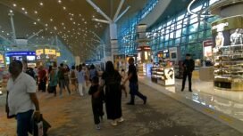 Suasana di terminal 1 Kuala Lumpur International Air port,