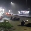 Kondisi banjir yang terjadi Jumat (28/3/2025) malam di Jalan Protokol Nunukan. Unggahan tersebut menjadi viral dan membuat Bupati Nunukan terjun ke daerah banjir memantau kondisi masyarakat terdampak,