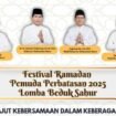 Bedug Sahur Ramadhan 1446 H/2025 M, di Nunukan, Kaltara. Festival kali ini, bertajuk ‘’Merajut kebersamaan, dalam keberagaman’’.