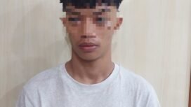 AZ (21), warga Jalan Strat Buntu rt 005, Nunukan Utara yang menjadi target polisi karena menjual paket hemat sabu sabu,