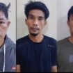 Tiga tersangka pemain narkoba yang diamankan polisi dalam penggerebekan Jumat (28/3/2025). Masing masing SP (45), DW (43), keduanya warga Tanjung Karang, Sebatik, dan RM (30), warga Kilo 8 RT.10 Desa Binusan, Nunukan Barat.