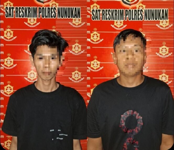 
					Dua pelaku pencurian sarang burung walet, MH (20) warga Jalan Yos sudarso Rt. 014 Kelurahan Selumit, Tarakan Tengah, dan R (32) warga Jalan Tanjung Pasir Rt.022 Kelurahan, Mamburungan, Tarakan Timur