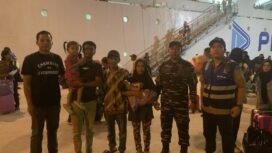 Pemulangan keluarga Ancak ke Donggala, oleh DSP3A Nunukan,