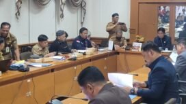 Rapat Dengar Pendapat (RDP) membedah anggaran PDAM, Senin (5/5/2025).