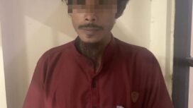 Rudiantoro, warga Sebatik yang ditetapkan tersangka karena membuat laporan palsu sebagai korban begal,