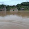 Banjir di wilayah Desa Kalunsayan, Tulin Onsoi,