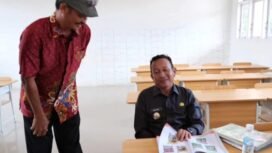 Wakil Bupati Nunukan, Hermanus mencurahkan kekhawatirannya terhadap minimnya budaya literasi generasi muda Nunukan,
