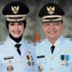 Foto Eks Bupati dan Wakil Bupati Nunukan, Asmin Laura Hafid - Hanafiah,
