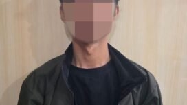 Pemuda AS (24), warga Sebatik yang diduga pemasok liquid narkoba,