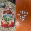 Gambar yang diunggah warganet Nunukan, disertai warning beredarnya beras plastik,