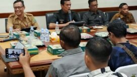 Jumpa pers membahas kinerja 100 hari pertama pemerintahan Irwan Sabri - Hermanus,
