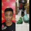Salah satu pelaku pencuri 200 karung rumput laut. Uang hasil mencuri digunakan untuk biaya sehari hari dan judi online,