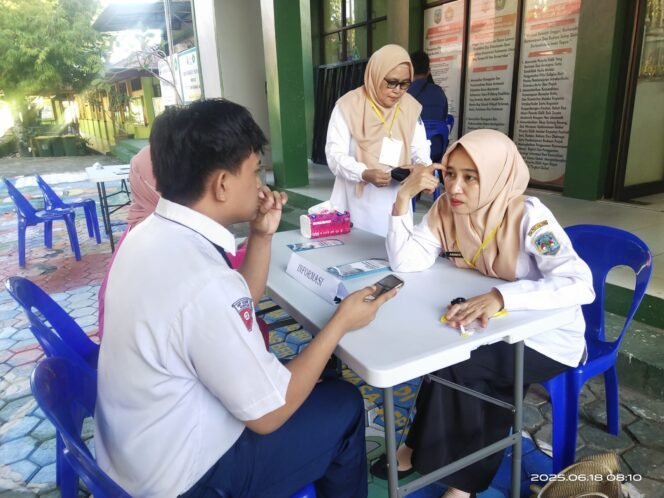 
					SPMB di SMAN 1 Nunukan (Dok.Reyna).