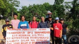 Warga transmigran SP5 Sebakis, Nunukan, Kaltara, urunan untuk memberangkatkan perwakilan ke Kementerian, mempertanyakan kejelasan nasib mereka pada 2023 lalu.