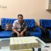 Tersangka penyelundup 6000 butir detonator, R (34), diamankan Satpolairud Polres Nunukan.