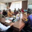 Audiens antara Bupati Nunukan, Irwan Sabri dan Pengurus Pramuka Nunukan membahas persiapan Nunukan sebagai tuan rumah peringatan Hari Pramuka pada 14 Agustus 2025 nanti,