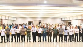 Bupati Nunukan, Kalimantan Utara, Irwan Sabri, meluncurkan ‘Beasiswa Harapan Energi Baru’ Rabu (30/07/2025). Dok.Prokopim.