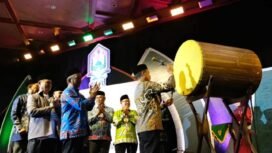 Tabuhan Bedug Membuka Acara STQH 1 dan MTQ Muallaf 5 Tingkat Provinsi Kalimantan Utara 2025, Dok.Prokopim.