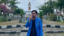 Ketua PMII Cabang Nunukan, Yustin Yusuf.