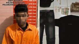 Pencuri barang berharga milik tamu Hotel Gita, MN (21) diamankan Polisi saat mencoba kabur ke Tarakan menaiki KM Manta. MN berhasil menggasak harta salah satu tamu hotel senilai Rp 270 juta,