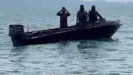 Prajurit TNI AL Nunukan berhasil menemukan korban terakhir dari kapal pemuat Sembako Malaysia yang karam di Perairan Tanjung Aru, Sebatik, pada Sabtu (19/7/2025) sekitar pukul 23.00 wita, Dok.Penerangan LANAL Nunukan.