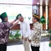 Wakil Bupati Nunukan, Kalimantan Utara, Hermanus menghadiri acara pelantikan pengurus Himpunan Mahasiswa Islam dan Korps HMI Wati Cabang Nunukan, periode 2025-2026. Dok.Prokopim.