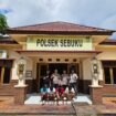 4 Pencuri kelapa sawit milik PT KHL diamankan di Mapolsek Sebuku. Dok.Polsek Sebuku.