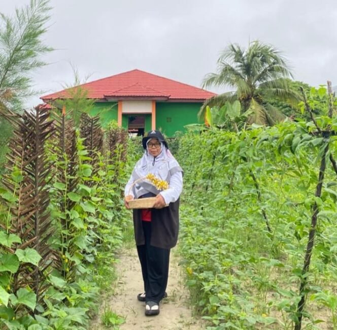 
					Kades Srinanti, Kecamatan Seimanggaris, Rusmini Hakim,