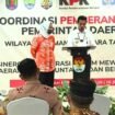 Bupati Nunukan, Irwan Sabri, menegaskan komitmennya untuk membangun pemerintahan bersih dan transparan saat menghadiri Rapat Koordinasi Pemberantasan Korupsi Pemerintah Daerah Wilayah Kalimantan Utara Tahun 2025 bersama Komisi Pemberantasan Korupsi (KPK) di Gedung Merah Putih, Jakarta, Rabu (16/7/2025). Dok.Prokopim.