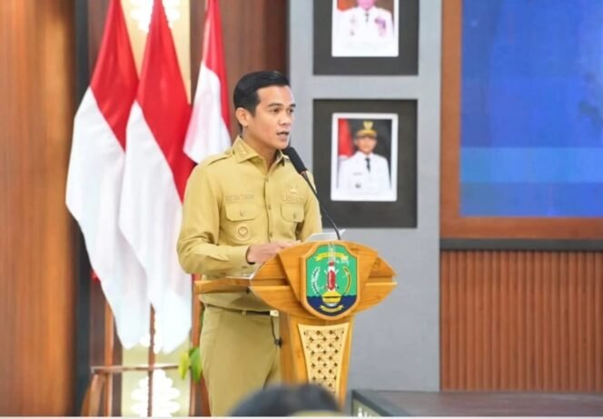 
					Bupati Nunukan, Irwan Sabri, membuka acara Forum Perangkat Daerah dalam rangka penyusunan Rencana Strategis (Renstra) Perangkat Daerah tahun 2025-2029, Senin (7/7/2025).