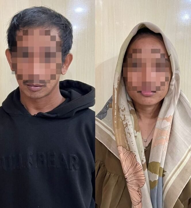 
					Sepasang kekasih asal Sebatik yang diamankan polisi di Pelabuhan Feri Sei Jepun. Ditemukan 49 gram sabu sabu yang disembunyikan dalam pembalut wanita.