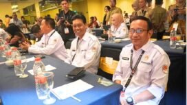 Wabup Hermanus saat mengikuti pertemuan Asosiasi Wakil Kepala Daerah (Aswakada) di Yogyakarta. (Dok.Prokopim)