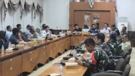 RDP membahas penangkapan salah satu kapal pemasok ikan Malaysia yang berpotensi kelangkaan ikan bagi warga pedalaman Nunukan, Jumat (22/8/2025).