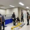 Direskrimsus Polda Kaltara memeriksa sejumlah dokumen di BPD Kaltimtara Kancab Nunukan, Jumat (15/8/2025). Dok. Direskrimsus Polda Kaltara.