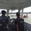 Operasi SAR untuk pencarian ODGJ yang terjun di areal pelabuhan Tunon Taka, Nunukan. Dok.Penerangan LANAL Nunukan.