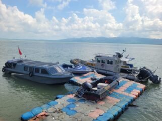 SB Borneo Express 02, saat diamankan di Pos Polairud Nunukan.