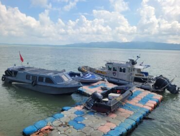 SB Borneo Express 02, saat diamankan di Pos Polairud Nunukan.