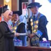 Sebanyak 68 wisudawan dan wisudawati Sekolah Tinggi Ilmu Tarbiyah (STIT) Ibnu Khaldun, Nunukan, dikukuhkan pada Wisuda ke-9 yang digelar di Aula Lantai V Kantor Bupati Nunukan, Minggu (3/8/2025). Dok.Prokopim.