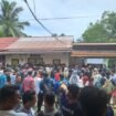 Antrean peserta PPPK Paruh Waktu untuk pembuatan SKCK di Mako Polres Nunukan, Jumat (12/9/2025). Dok.Polres Nunukan.