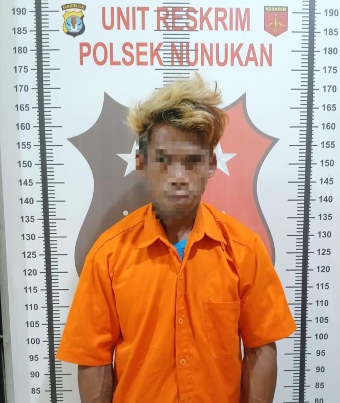 
					TD alias Bojes (34), pelaku penganiayaan dengan sajam di Jalan Rahayu, Sebakis, Nunukan Barat, berhasil diringkus polisi setelah kabur beberapa hari. Dok.Polsek Nunukan.