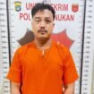 IL (26), pelaku KDRT saat diamankan polisi. Dok.Polres Nunukan.