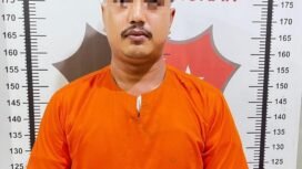IL (26), pelaku KDRT saat diamankan polisi. Dok.Polres Nunukan.